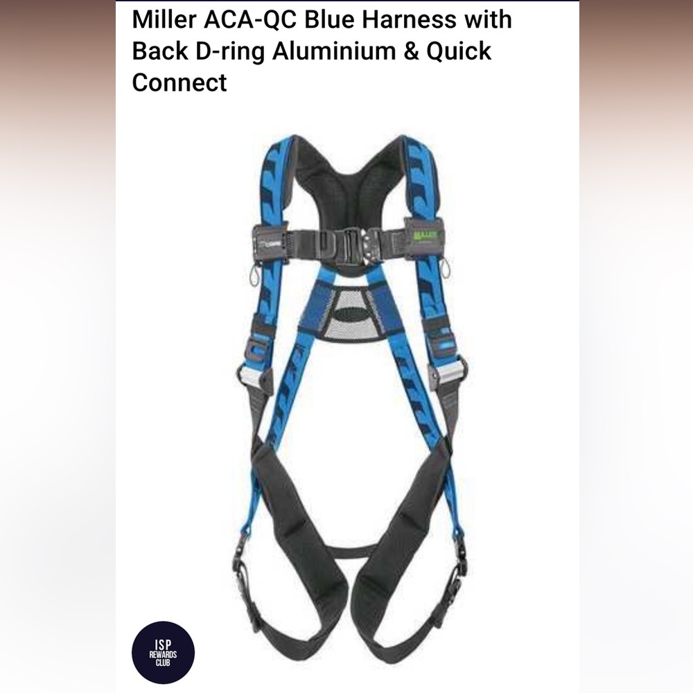 Miller Blue Safety Harness S/M